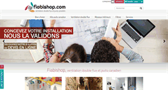 Desktop Screenshot of fiabishop.com